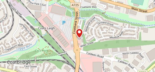 KFC Coatbridge - Coatbank Street на карте