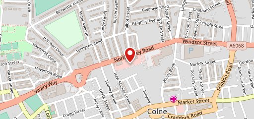 KFC Colne - North Valley Road на карте