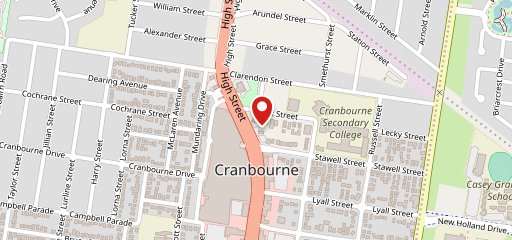 KFC Cranbourne на карте