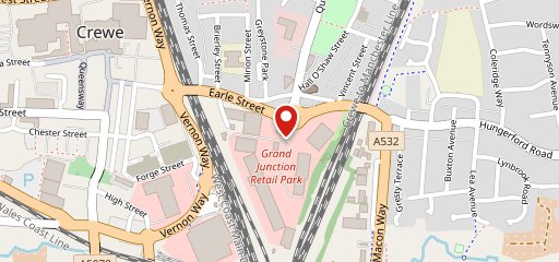 KFC Crewe - Grand Junction Retail Park на карте