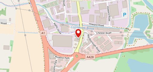 KFC St Neots - Great North Road на карте