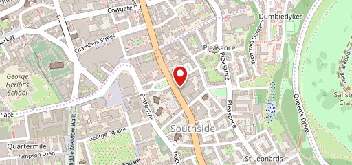 KFC Edinburgh - Nicolson Street на карте