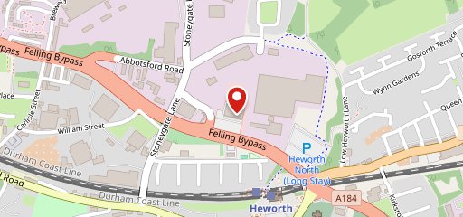 KFC Gateshead - Felling на карте