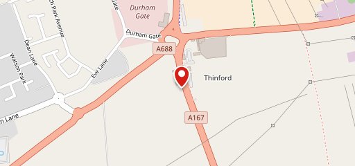 KFC Durham - Thinford Services на карте