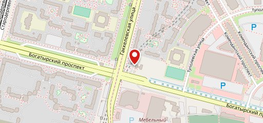KFC Гаккелевская на карте
