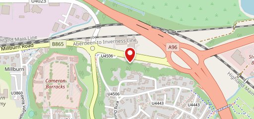 KFC Inverness - Milburn Road на карте