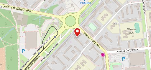 KFC на карте