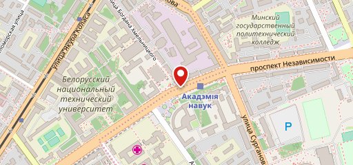 KFC Октябрь на карте