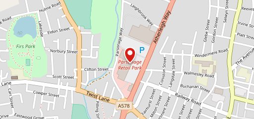 KFC Leigh - Parsonage Retail Park на карте