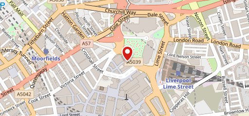 KFC Liverpool - St Johns Square на карте