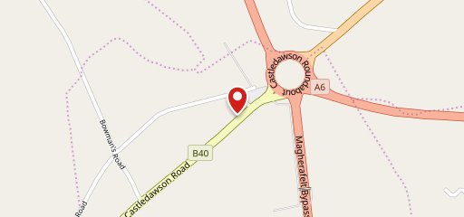 KFC Magherafelt - Castledawnson Road на карте