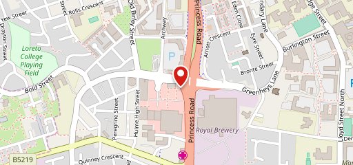 KFC Hulme - Greenheys Lane West на карте