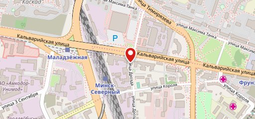 KFC Кальварийская на карте