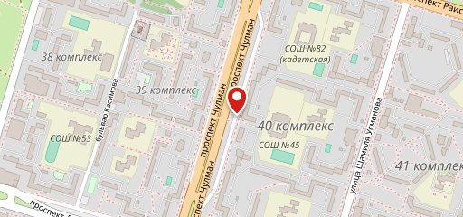 KFC на карте