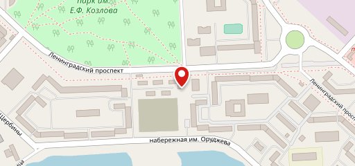 KFC на карте
