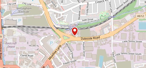 KFC Nottingham - Daleside Road на карте