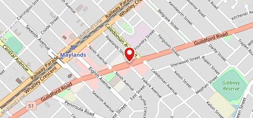 KFC Maylands на карте