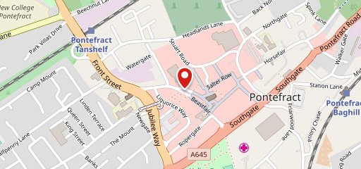 KFC Pontefract - Cornmarket на карте