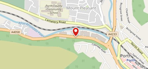 KFC Porth - Cymer Road на карте