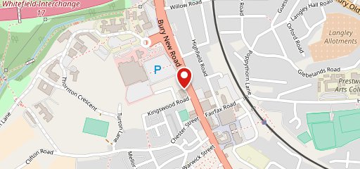 KFC Prestwich - Bury New Road на карте