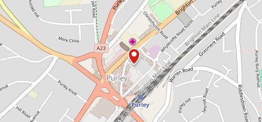 KFC Purley - Purley Parade на карте