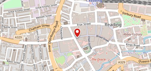 KFC Reading - Broad Street на карте