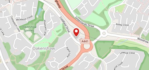 KFC Redditch - Clews Road на карте