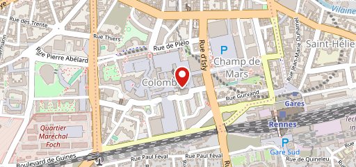 KFC Rennes Colombier на карте