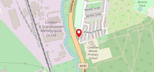 KFC Rotherham - Canklow Road на карте