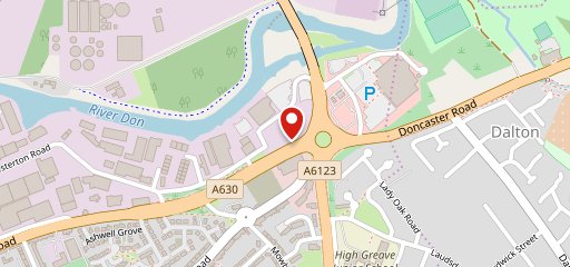KFC Rotherham - Fitzwilliam Road на карте