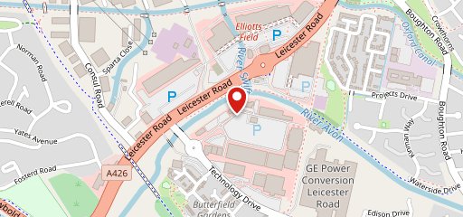 KFC Rugby - Leicester Road Retail Park на карте