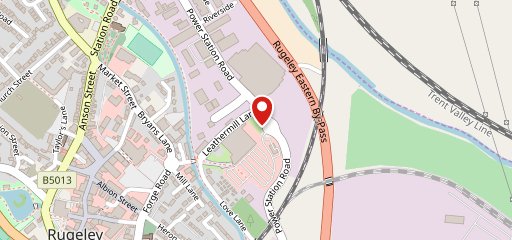 KFC Rugeley - Leathermill Lane на карте