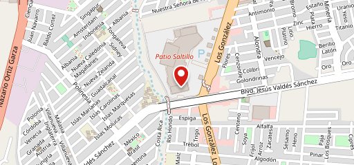 KFC Patio Saltillo на карте