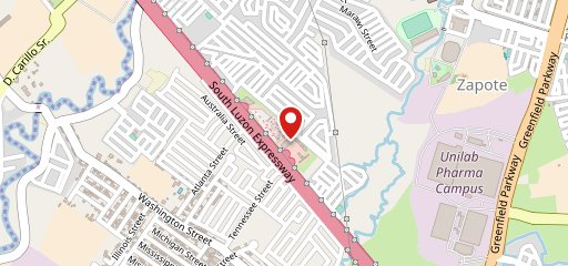 KFC Shell SLEX Southbound на карте