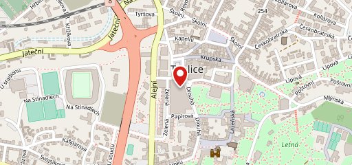 KFC Teplice Galerie на карте
