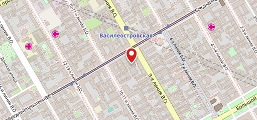 KFC Василеостровский на карте