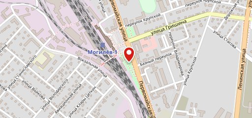 KFC Вокзал Могилев на карте