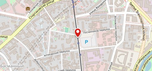 Пекарня на карте