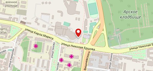 Халат на карте
