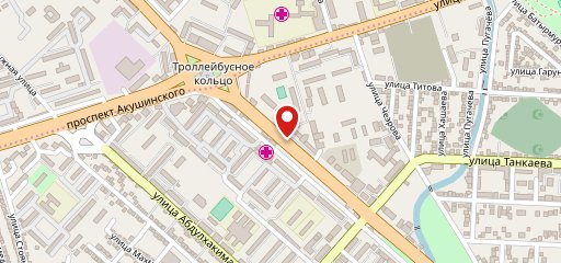 Хан на карте