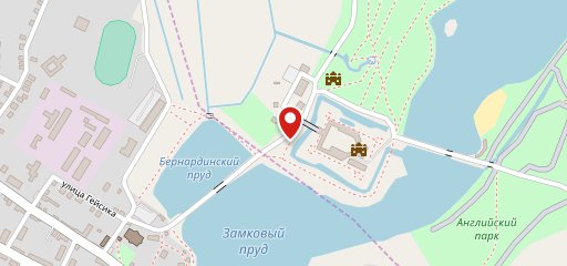 Харчэўня на Замкавай на карте
