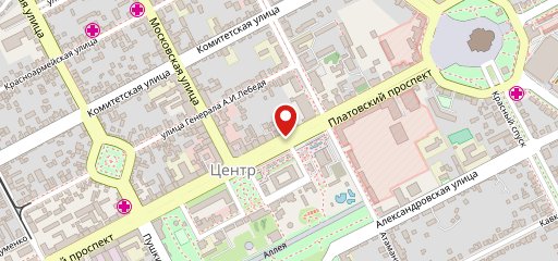 Харчи Горячи на карте