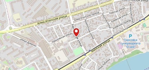 Харьковская 71 на карте