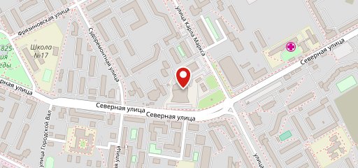 Хаски кофе на карте