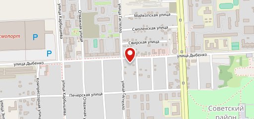 Хб на карте