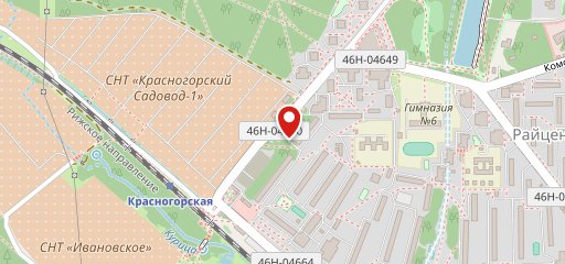 Хенкальная на карте