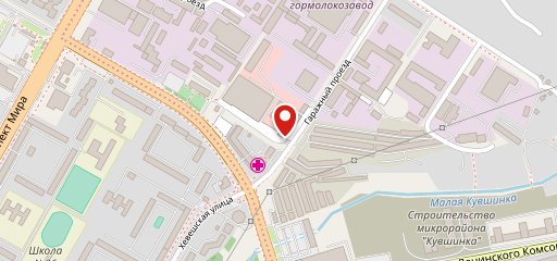 Хевешский Рынок на карте