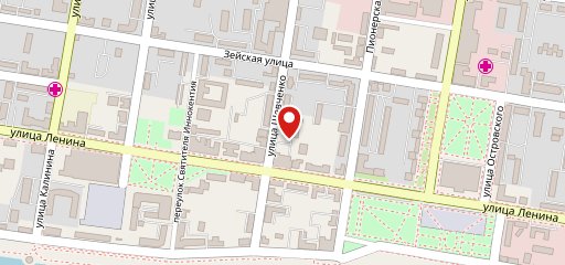 Хинган, Кафе на карте