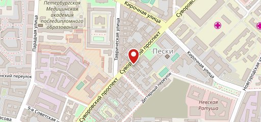 Хинкальная на Неве на карте