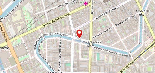Хипстерска столовая на карте